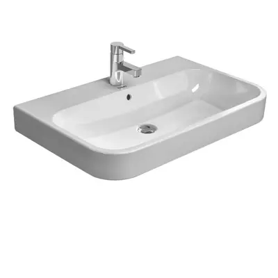 Duravit Happy D.2 umyvadlo 80x50,5 cm otvor pro baterii uprostřed 2 318 800 000