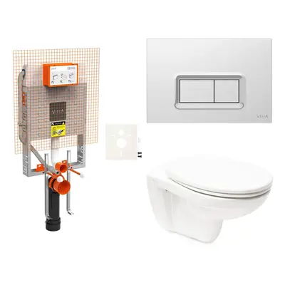 Závěsný wc set k zazdění VitrA Normus SIKOVZNOR54680