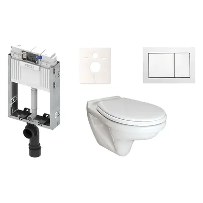 Cenově zvýhodněný závěsný WC set TECE k zazdění + WC S-Line S-line Pro KMPLVIDIMAT