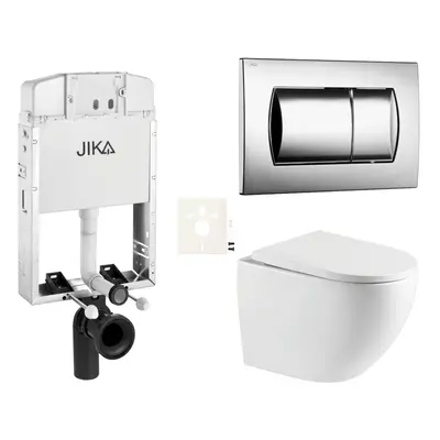 Závěsný wc set k zazdění SAT SIKOJZREX67CR