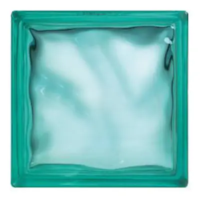 Luxfera Glassblocks turquoise 19x19x8 cm 1908WTURQUOISE