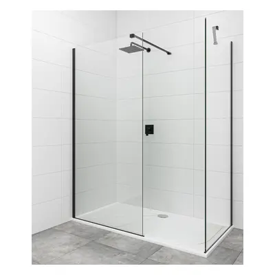 Sprchová zástěna Walk-in 120x90 cm SAT SATBWI12090MRPRC