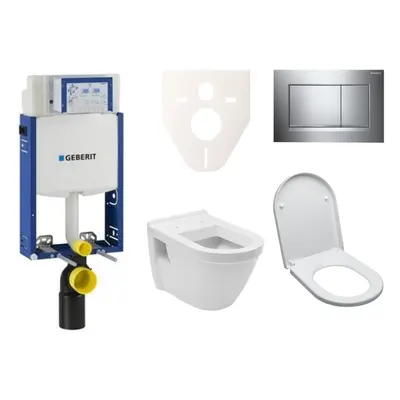 Cenově zvýhodněný závěsný WC set Geberit k zazdění + WC VitrA Integra vč. sedátka SIKOGE2V6