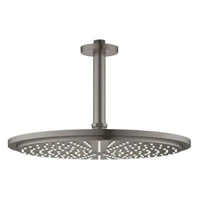 Hlavová sprcha Grohe Rainshower Cosmopolitan Metal včetně sprchového ramena Brushed Hard Graphit