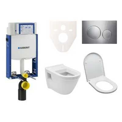 Cenově zvýhodněný závěsný WC set Geberit k zazdění + WC VitrA Integra vč. sedátka SIKOGE2V41