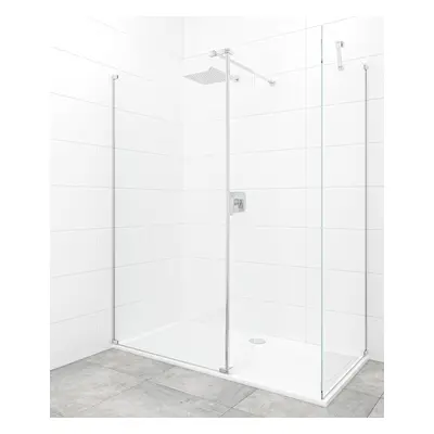 Sprchová zástěna Walk-in 100x90 cm SAT SATBWI10090PAROZ