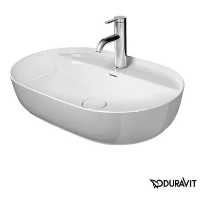 Duravit Luv umyvadlo na desku 60x40 cm otvor pro baterii, bez přetoku 0380600000