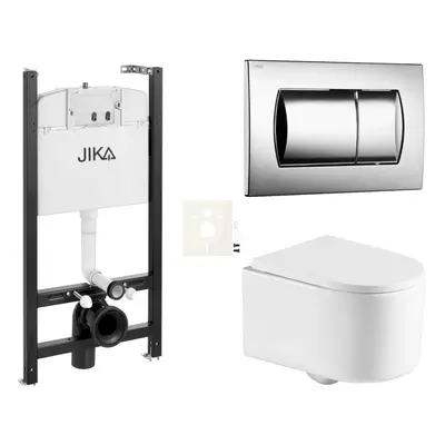 Závěsný wc set do lehkých stěn / předstěnová SAT SIKOJSREX72CR