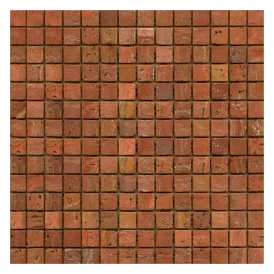 Kamenná mozaika Premium Mosaic Stone červená 30x30 cm mat STMOS20REW