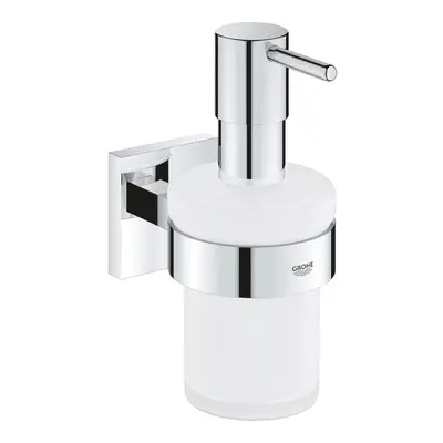 Dávkovač mýdla Grohe Start Cube Accessoriess držákem chrom 41098000