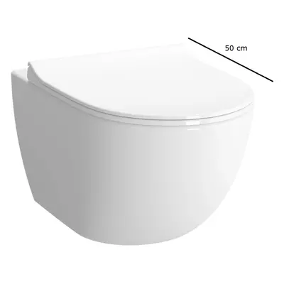 Wc závěsné VitrA Shift zadní odpad 4337-003-0075