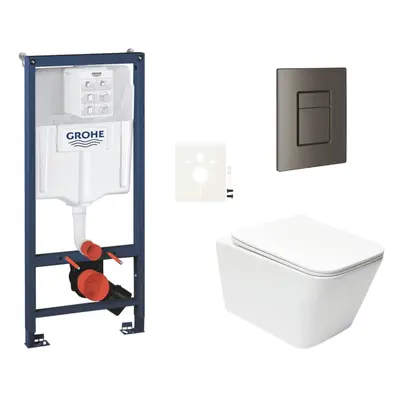 Závěsný wc set do lehkých stěn / předstěnová montáž Swiss Aqua Technologies Infinitio SIKOGRSIN1