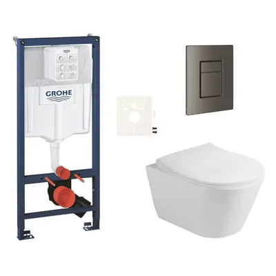 Závěsný wc set do lehkých stěn / předstěnová montáž Glacera Ava SIKOGRSAVASCAL0