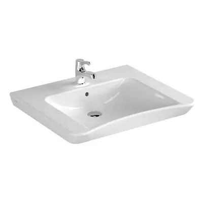 Bezbariérové umyvadlo VitrA 65x56x15,5 cm bílé 5291-003-0001