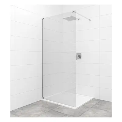 Sprchová zástěna Walk-in 80 cm SAT SATBWI80MRPA