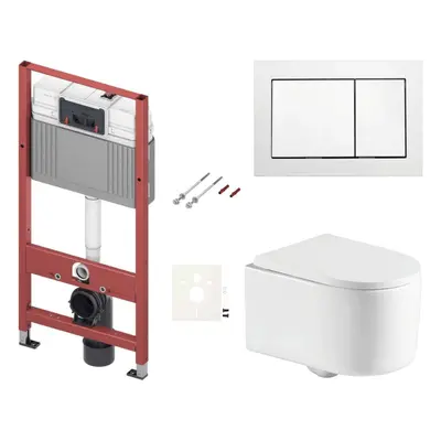 Závěsný wc set do lehkých stěn / předstěnová SAT SIKOTSTOR72400