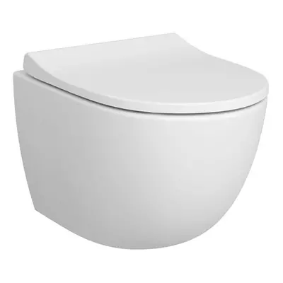 Wc s bidetem závěsné VitrA Sento zadní odpad 7747-003-0559