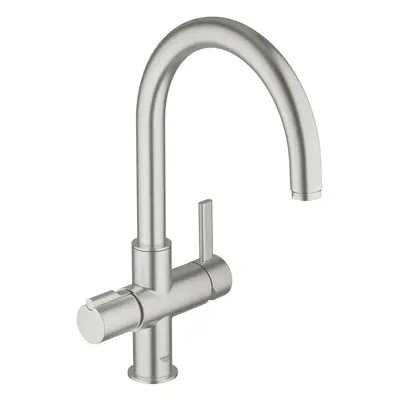 Dřezová baterie Grohe Red s filtrem supersteel 30033DC0