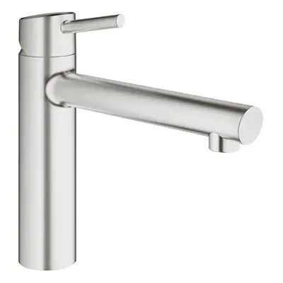 Grohe Concetto New dřezová baterie s otočným raménkem supersteel 31128dc1 G31128DC1