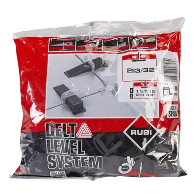 Spony 2 mm leveling system Delta Rubi 100 ks R2858