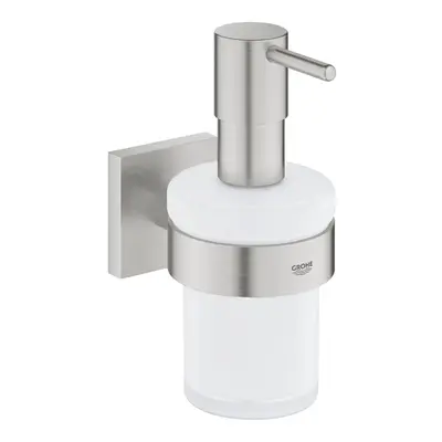 Dávkovač mýdla Grohe Start Cube Accessoriess držákem supersteel 41098DC0