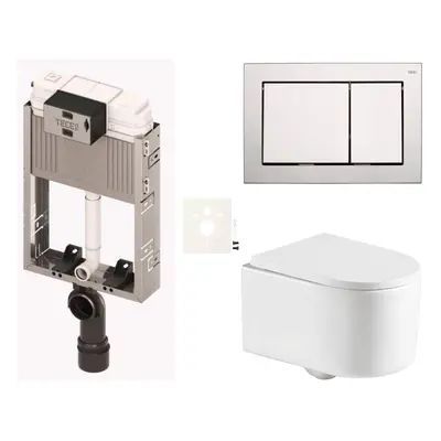 Závěsný wc set k zazdění SAT SIKOTZREX72CR