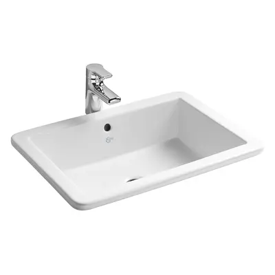 Zápustné umyvadlo Ideal Standard Strada 59,5x43,5 cm bez otvoru pro baterii K078001