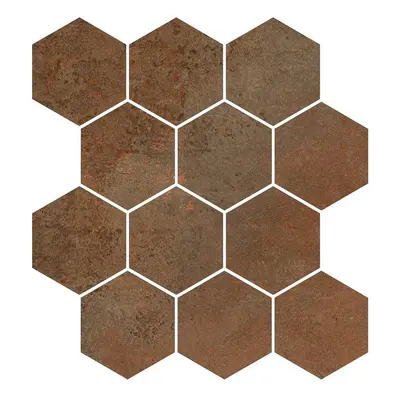 Mozaika Dom Urbanica Corten 35x37,5 cm mat URM50E