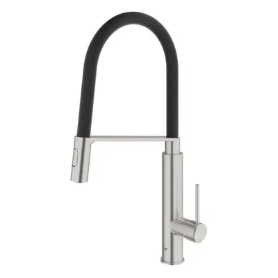 Dřezová baterie Grohe Concetto New s vytahovací sprškou supersteel 31491DC0