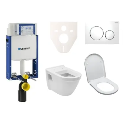 Cenově zvýhodněný závěsný WC set Geberit k zazdění + WC VitrA Integra vč. sedátka SIKOGE2V4