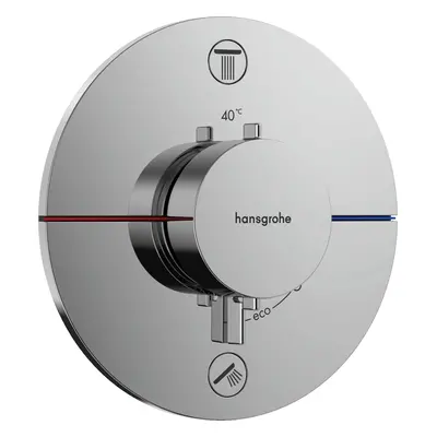 Vanová baterie Hansgrohe ShowerSelect Comfort S bez podomítkového tělesa chrom 15554000