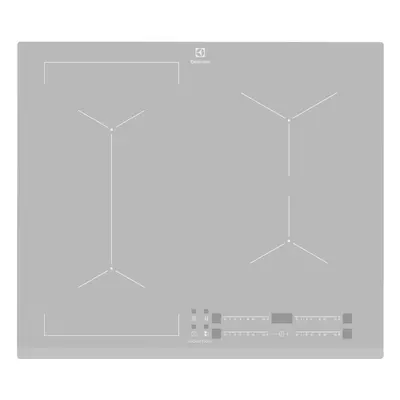 Indukční varná deska Electrolux bílá EIV63440BS