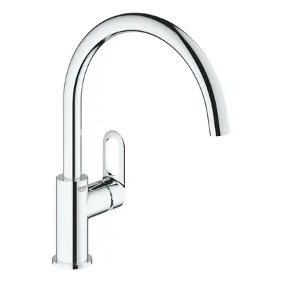 Dřezová baterie Grohe Start Flow s otočným ramínkem chrom 31555001