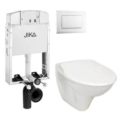 Cenově zvýhodněný závěsný WC set Jika k zazdění + WC Jika Nila KMPLJIKA