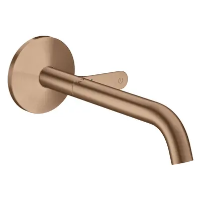 Umyvadlová baterie Hansgrohe One brushed red gold 48112310