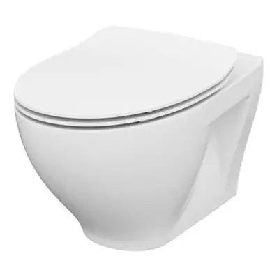 Wc s prkénkem softclose závěsné Cersanit Moduo zadní odpad K701-147-ECO