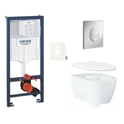 Závěsný wc set do lehkých stěn / předstěnová montáž Grohe Essence SIKOGRSESSAP00