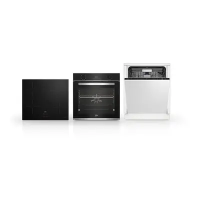 Set spotřebičů Beko BBIM13300XD+ HII64400SMT+ BDIN36535