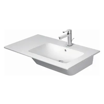 Duravit ME by Starck asymetrické umyvadlo 830x490 mm, s WonderGliss, bílá 23468300601