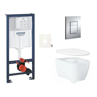 Závěsný wc set do lehkých stěn / předstěnová montáž Grohe Essence SIKOGRSESE