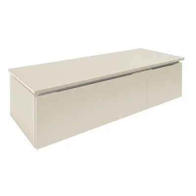 Koupelnová skříňka s krycí deskou SAT Feel 120x30x46 cm pískově béžová mat SATFEEL2120BED