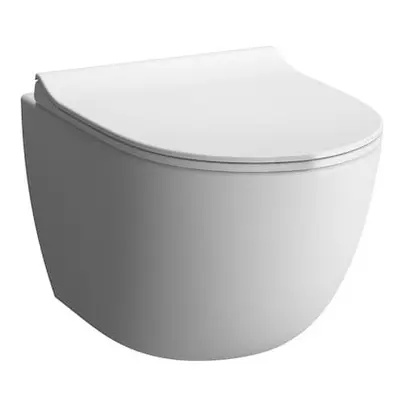 WC závěsné VitrA Sento mat zadní odpad 7748-001-0075