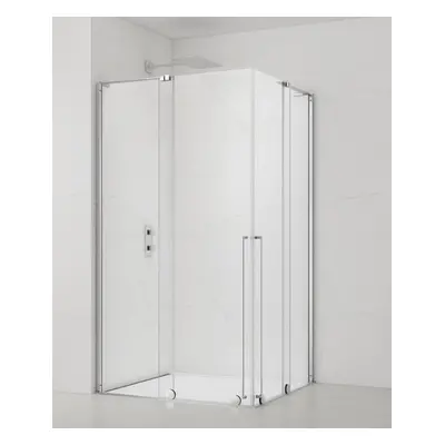 Sprchový kout čtverec 100x100 cm SAT Walk-In Xmotion SATBWIXMN100100