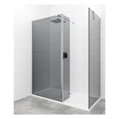 Sprchová zástěna Walk-in 100x90 cm SAT SATBWI10090KSROZPR