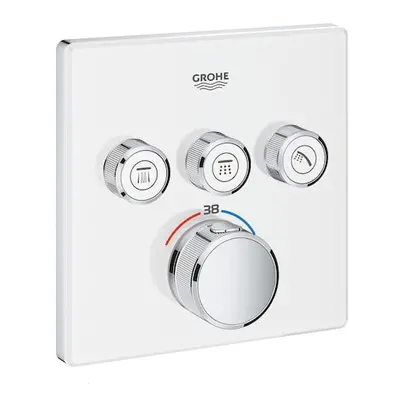 Grohe Smart Control termostat s termostatickou baterií moon white, yang white 29157ls0 G29157LS0