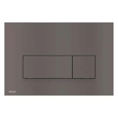 Alca Thin ovládací tlačítko plast gun metal mat M57-GM-M