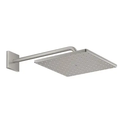 Hlavová sprcha Grohe Rainshower Cube na stěnu včetně sprchového ramena supersteel 26564DC0