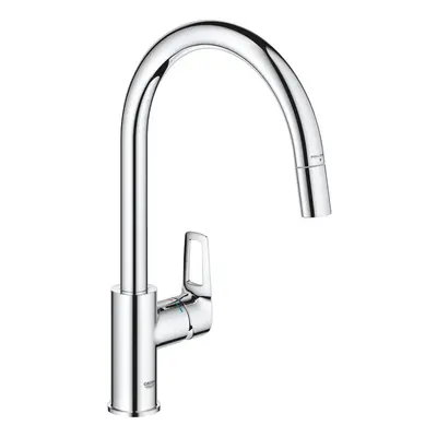 Dřezová baterie Grohe Start Loop s vytahovací sprškou chrom 30556000