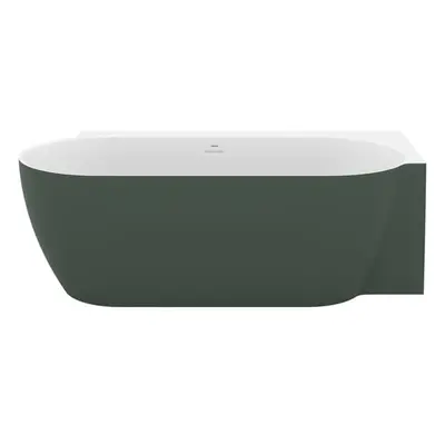 Volně stojící vana Ravak Freedom II TEC R 175x86 cm akrylát pravá grey green CC81200000