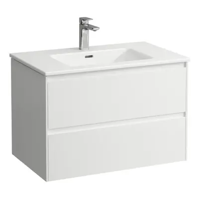 Koupelnová skříňka s umyvadlem Laufen Pro S 80x50x53,5 cm bílá mat H8649652601041